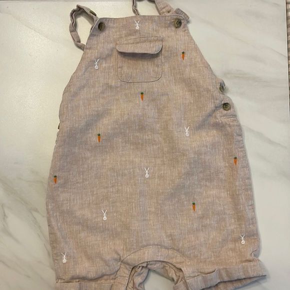 Janie and Jack toddler 18/24 months overalls - Picture 1 of 5